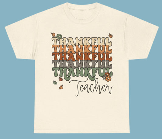 T-shirt, Thanksgiving,  Cotton Tee