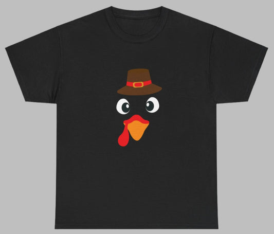 T-shirt, Thanksgiving, Male Turkey, Cotton Tee