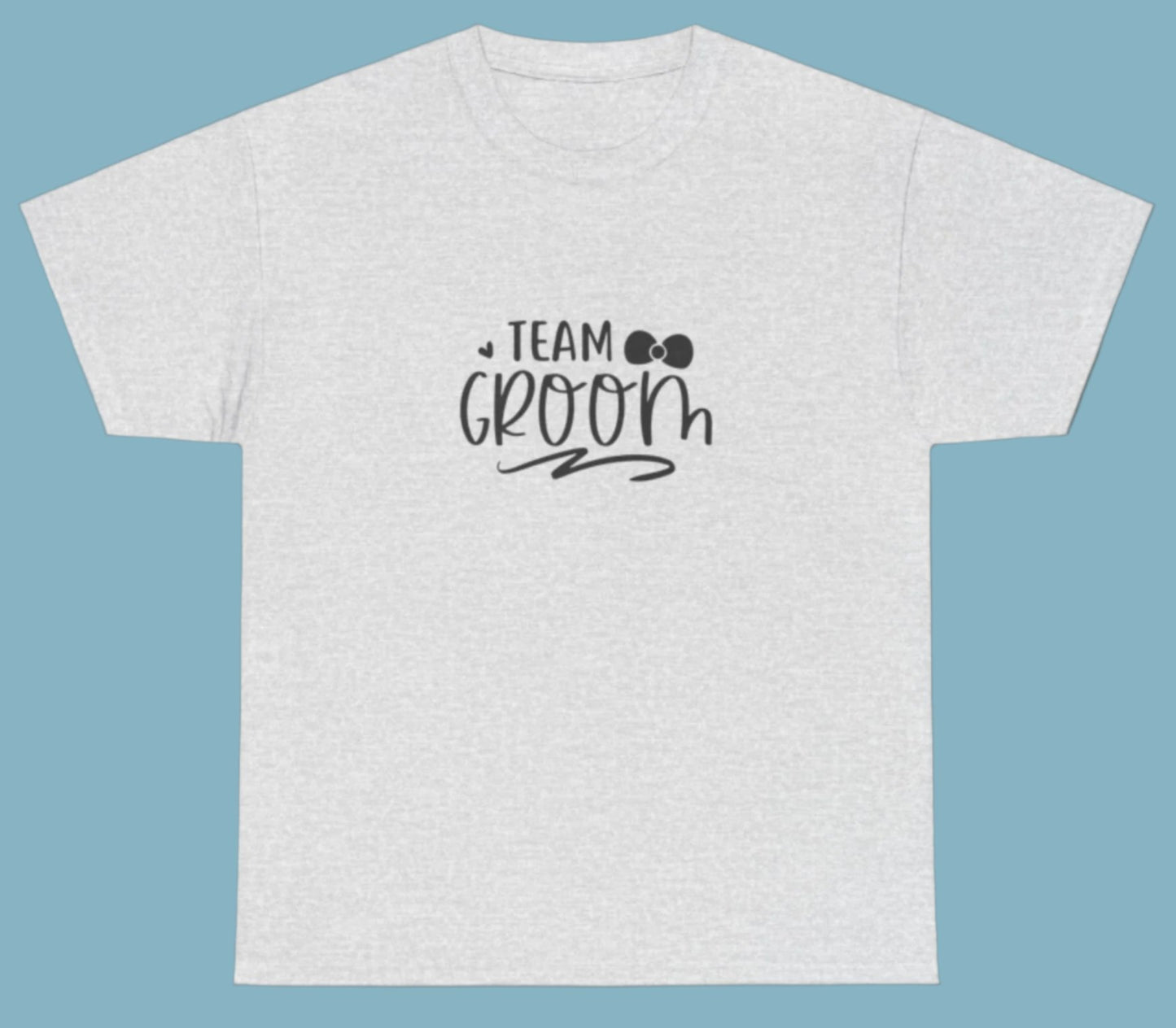 T-shirt, Team Groom, Cotton Tee