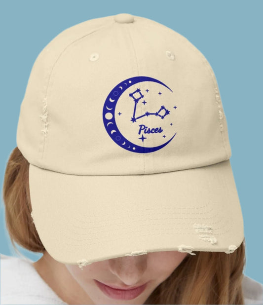 Hat, Zodiac, Pisces, Cap