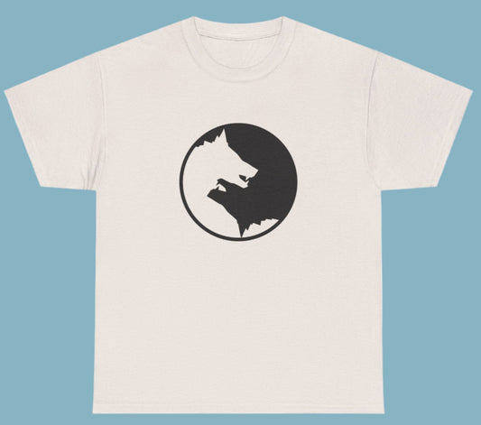 T-shirt, Wolf, Cotton Tee