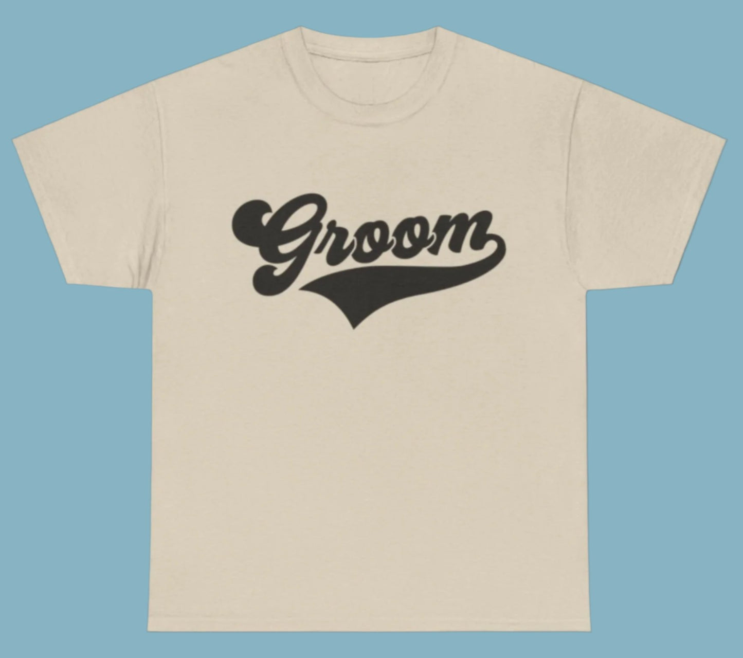 T-shirt, Groom, Cotton Tee