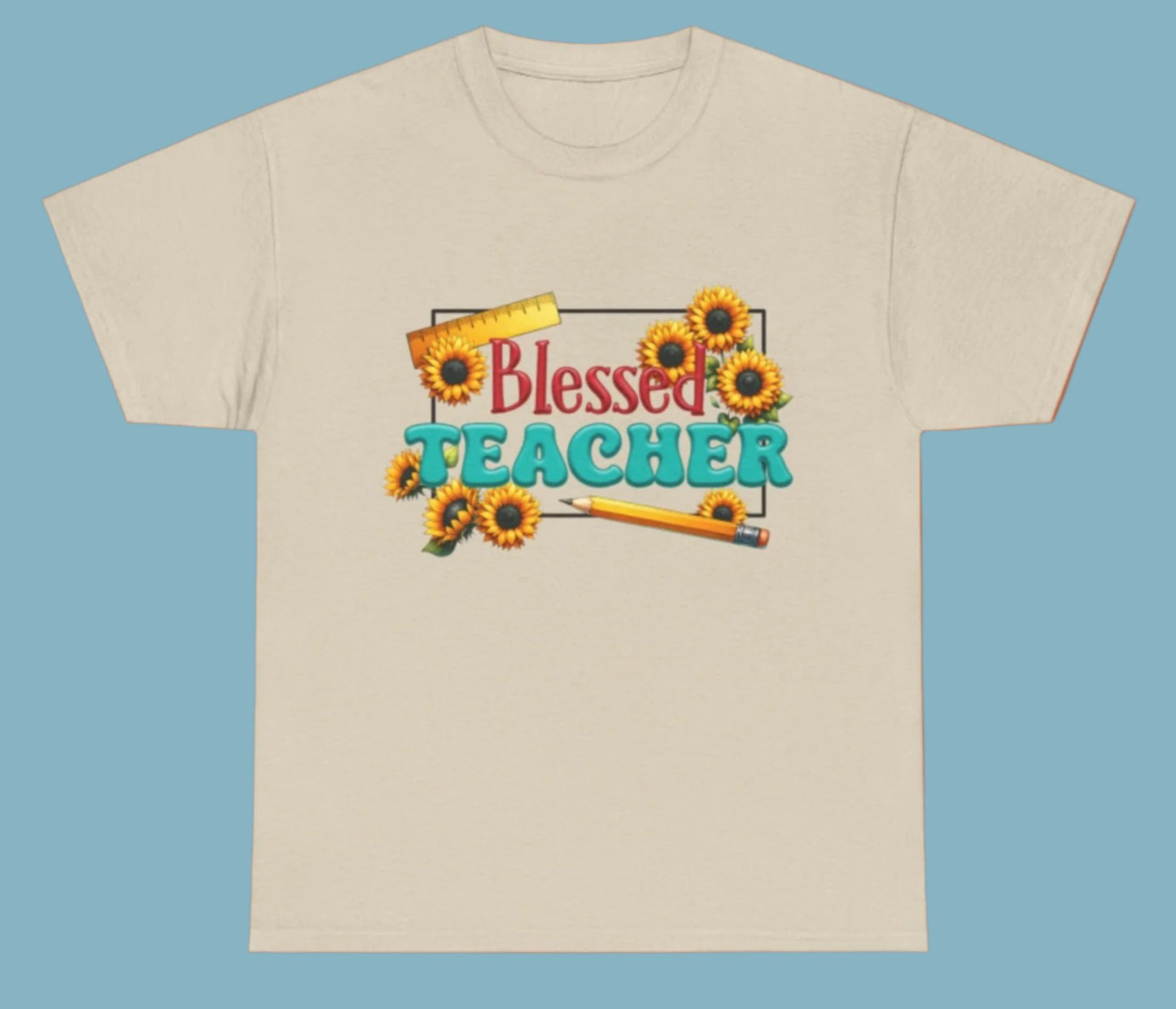 T-shirt, School, Teacher, Cotton Tee