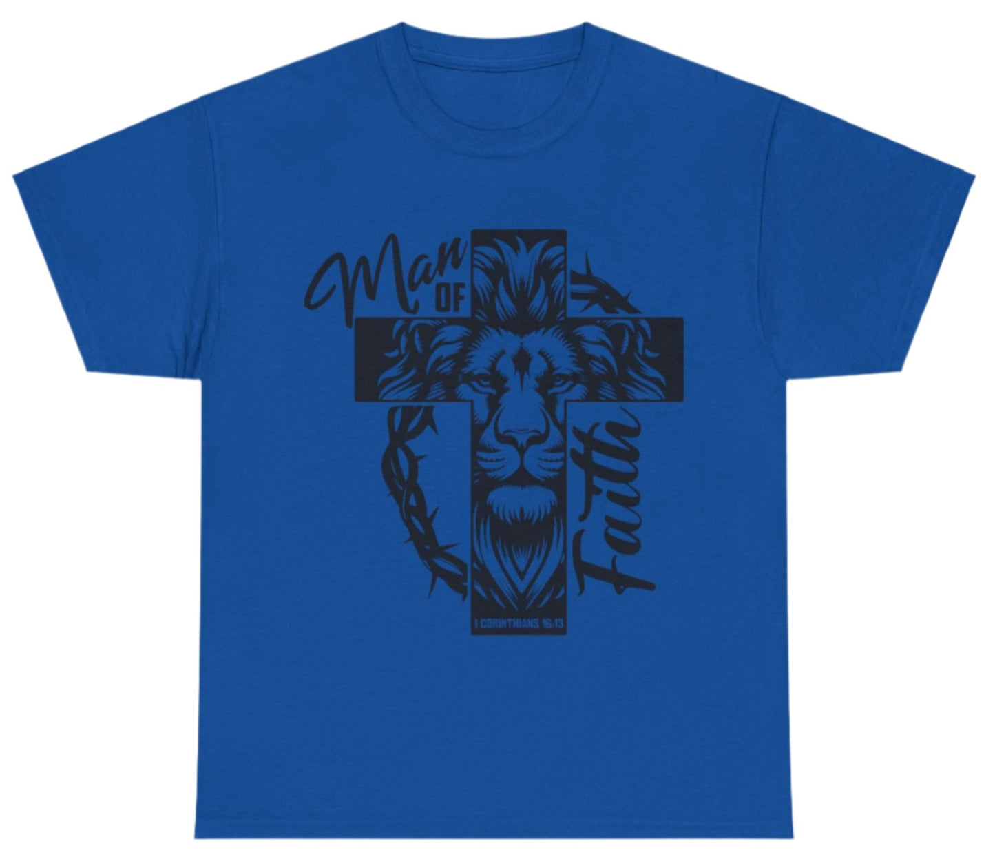 T-shirt, Man of Faith, Cotton Tee