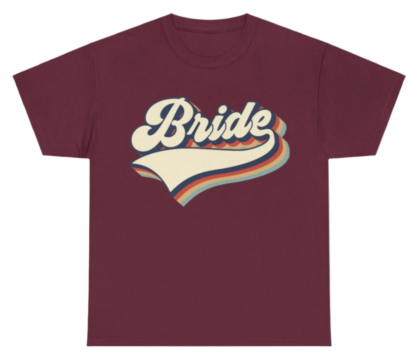T-shirt, Bride, Cotton Tee