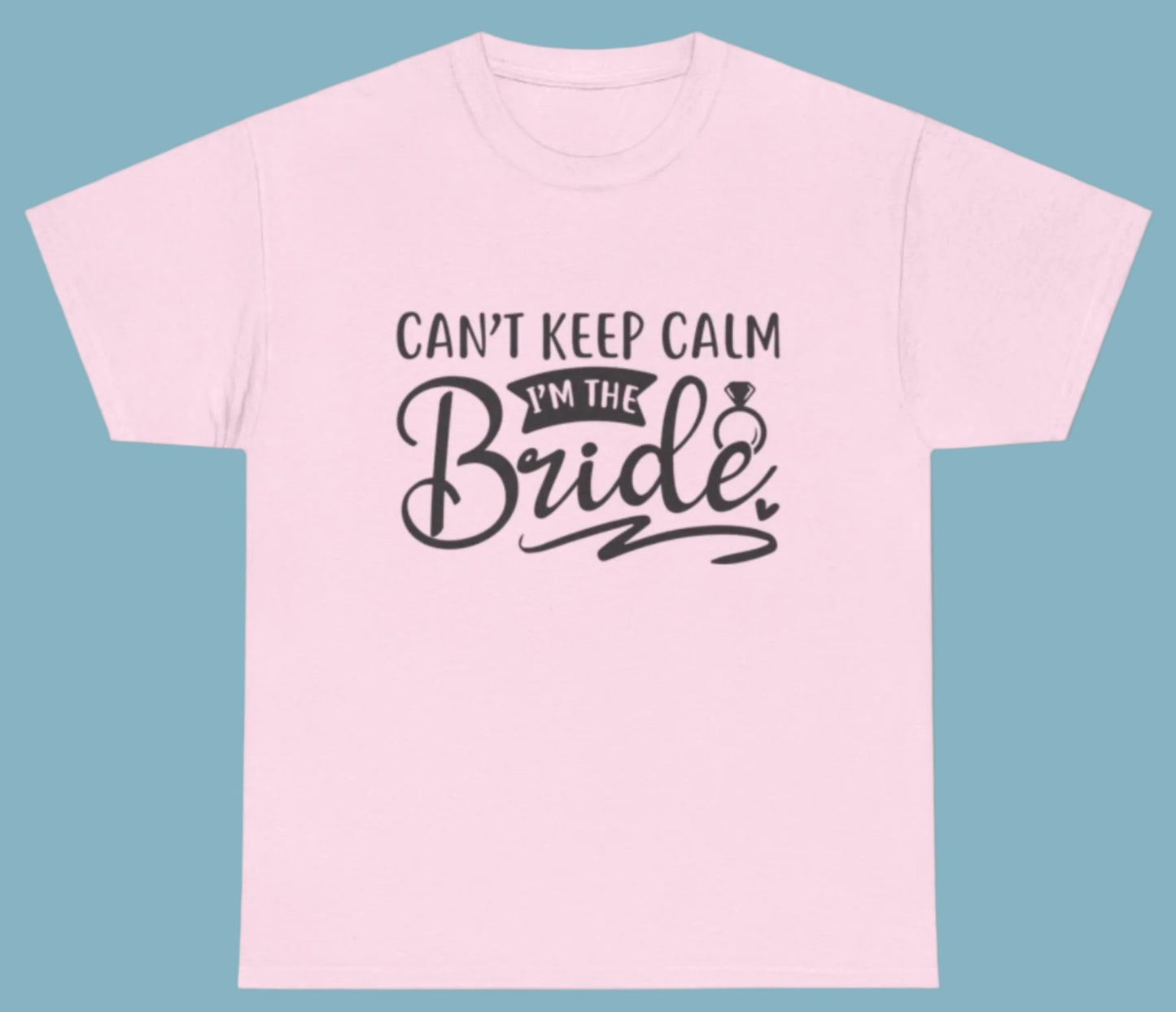 T-shirt, Bride, Cotton Tee