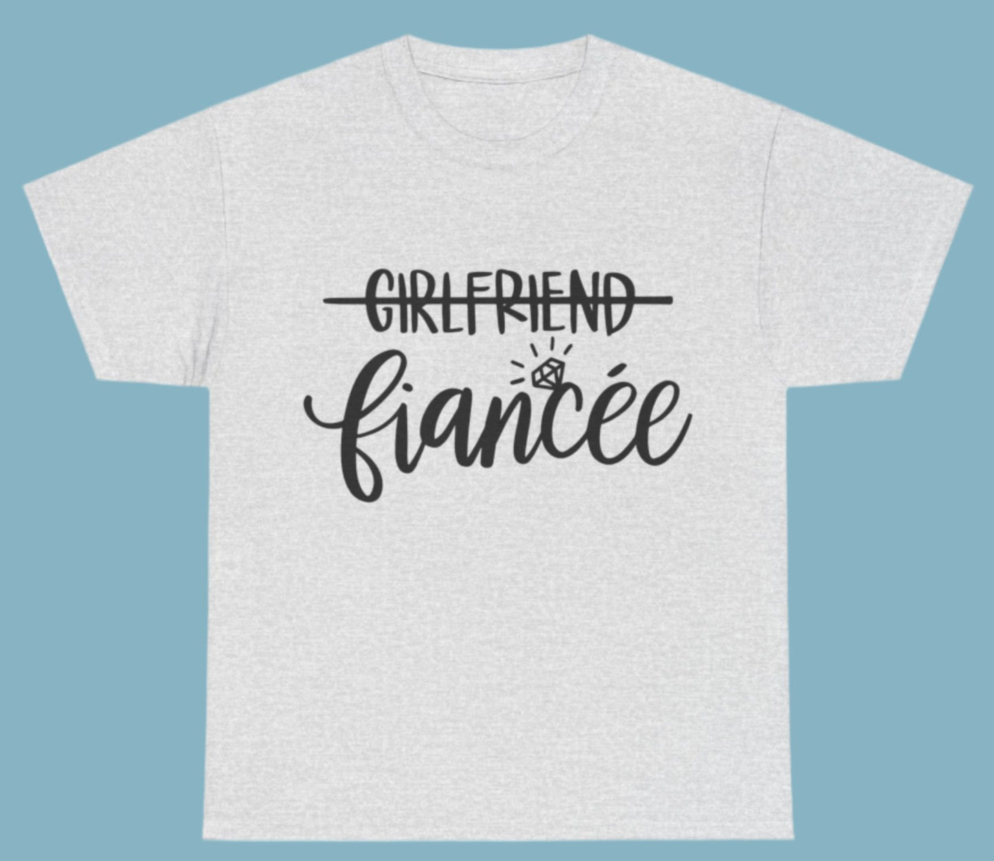 T-shirt,  Fiancee, Cotton Tee