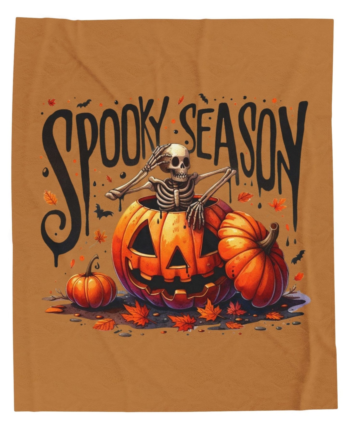 Throw, Hallowe'en, Velveteen Plush, Blanket