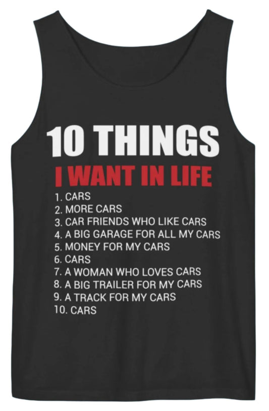 Tank Top, Cars, Fullback