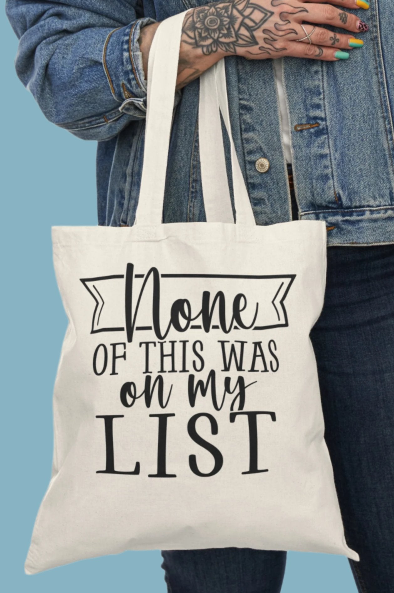 Shopping Bag, Canvas, Natural, Tote, Carry All