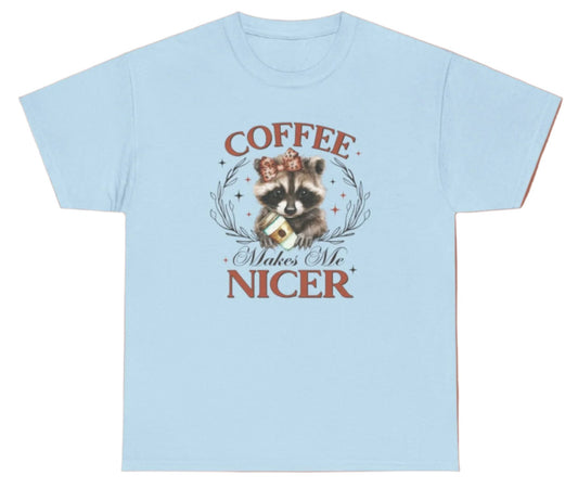 T-shirt, Coffee, Cotton Tee
