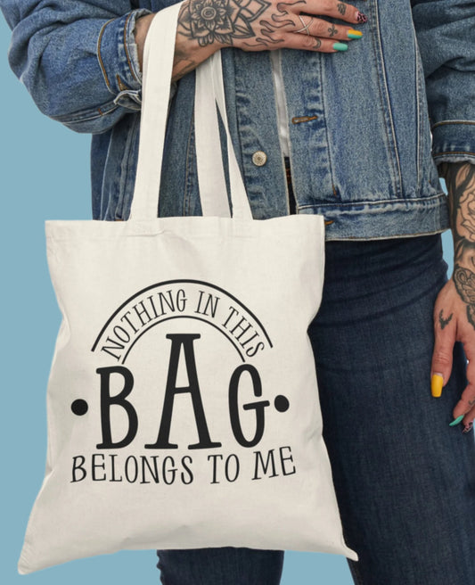Shopping Bag, Canvas, Natural, Tote, Carry All