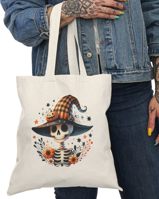 Tote, Hallowe'en, Canvas Bag, Natural, Shopping Bag