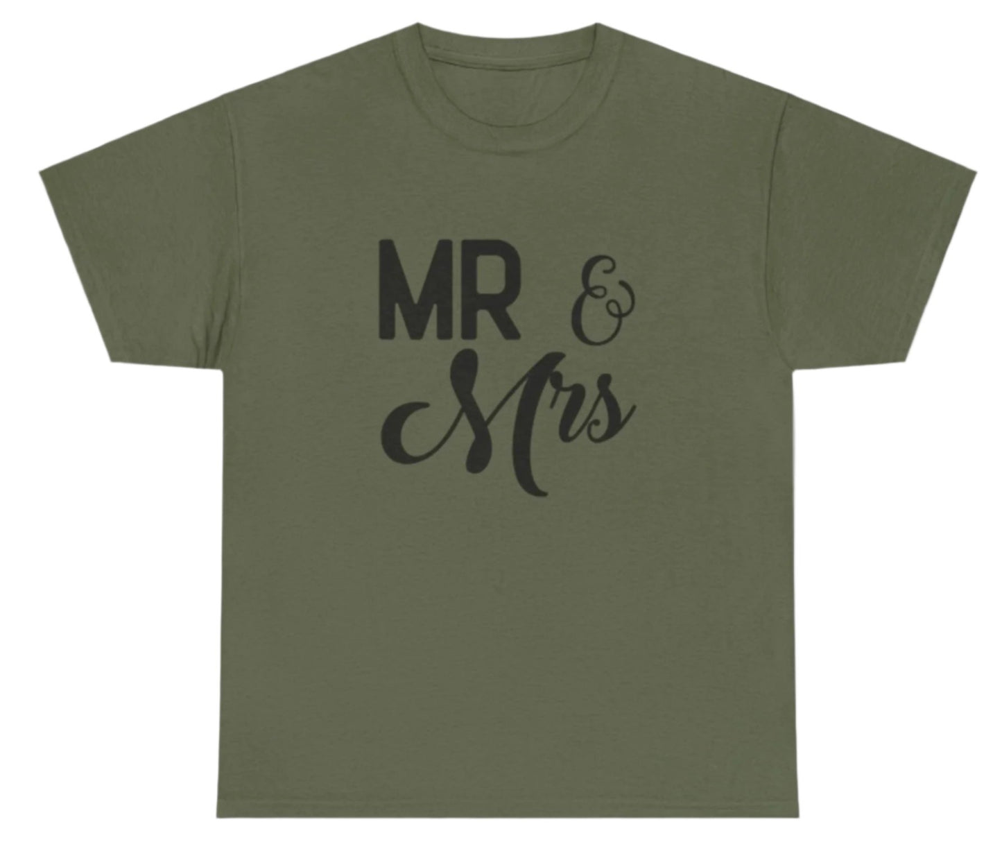 T-shirt, Mr. & Mrs., Cotton Tee