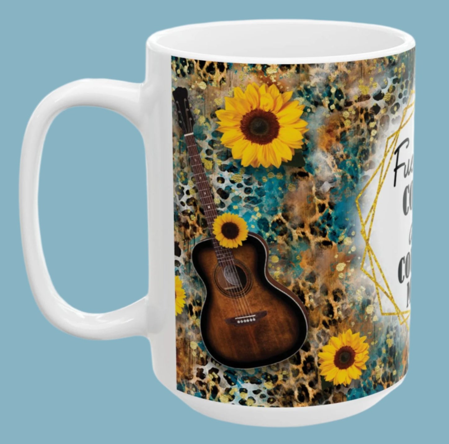 Mug, Coffee, Music, Ceramic