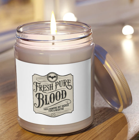 Candle, Jar, Fresh Pure Blood, Scented, Set