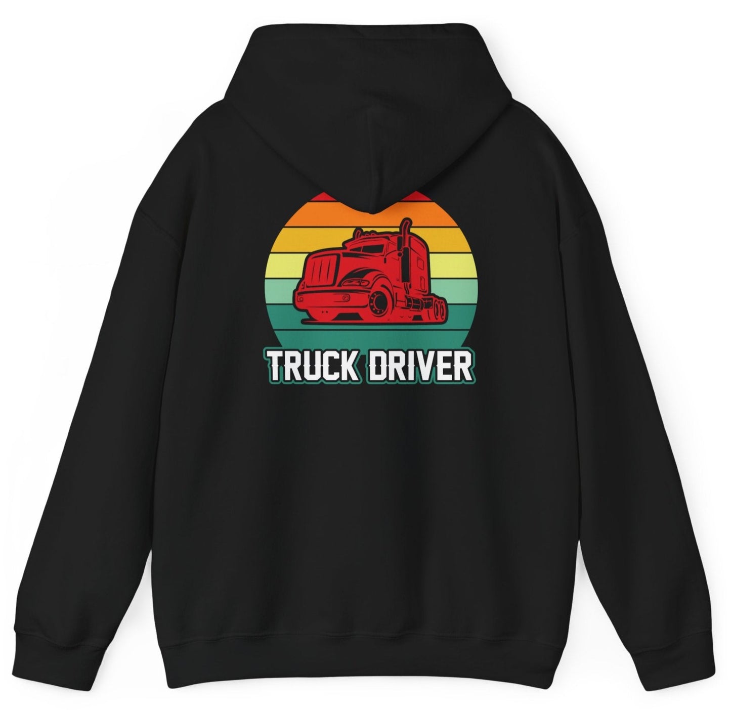 Hoodie, Trucker, Hooded Sweatshirt