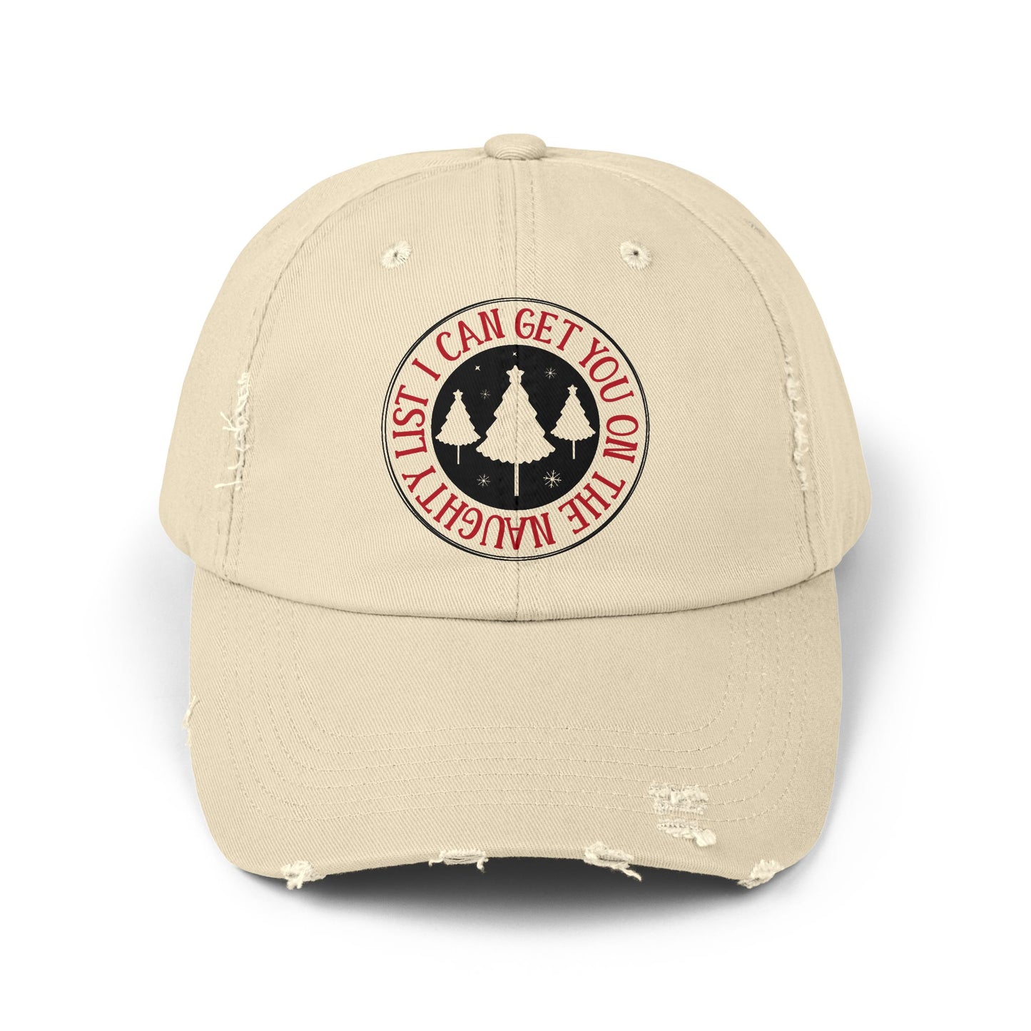 Hat, Cap, Christmas, Naughty List, Funny