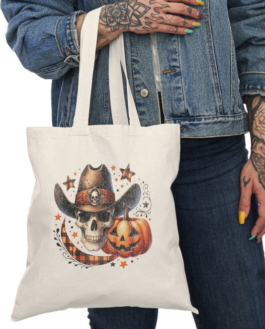 Tote, Hallowe'en, Canvas Bag, Natural, Shopping Bag