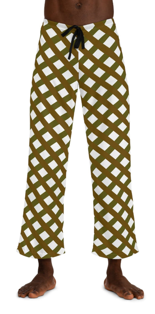 PJ Bottoms, Lattice Pattern, Pajama Pants