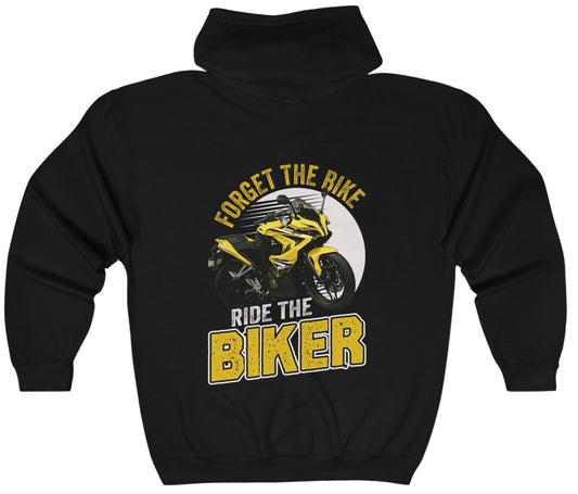 Zip Up, Hoodie, Zipper, Biker, Hooded Sweatshirt