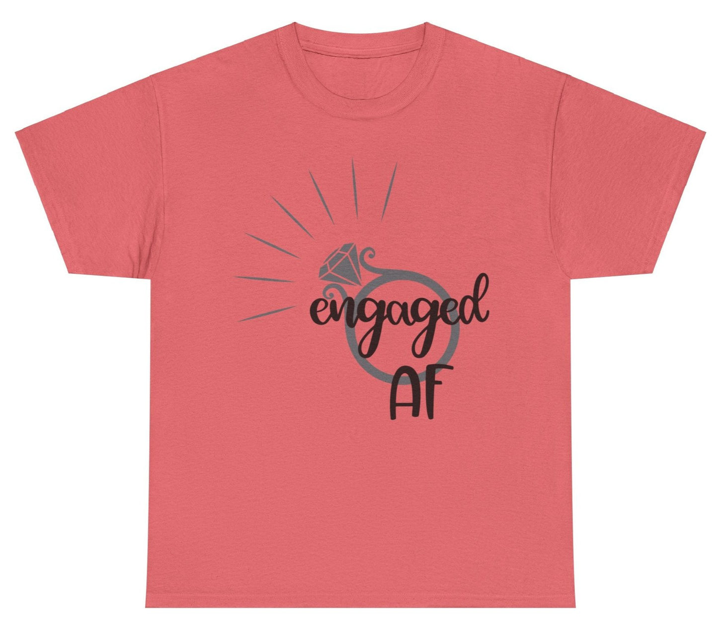 T-shirt, Engaged, Cotton Tee