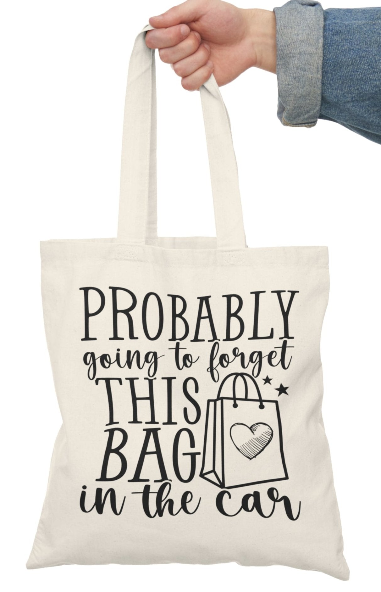 Shopping Bag, Canvas, Natural, Tote, Carry All