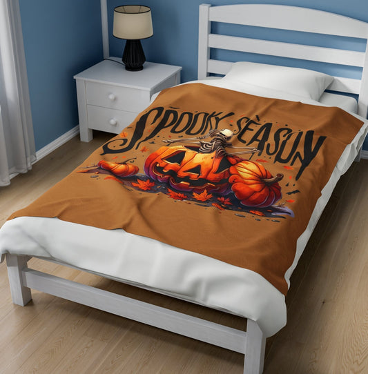 Throw, Hallowe'en, Velveteen Plush, Blanket