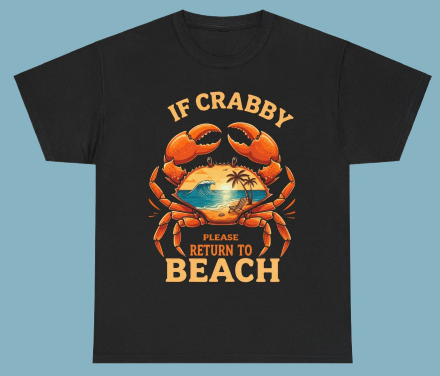 T-shirt, Beach, Funny, Cotton Tee
