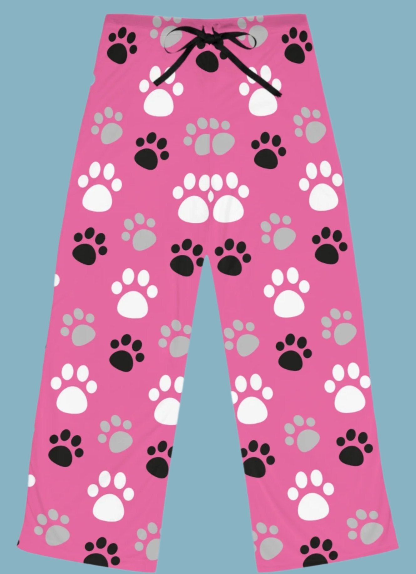 PJ Bottoms, Paw Prints, Pajama Pants