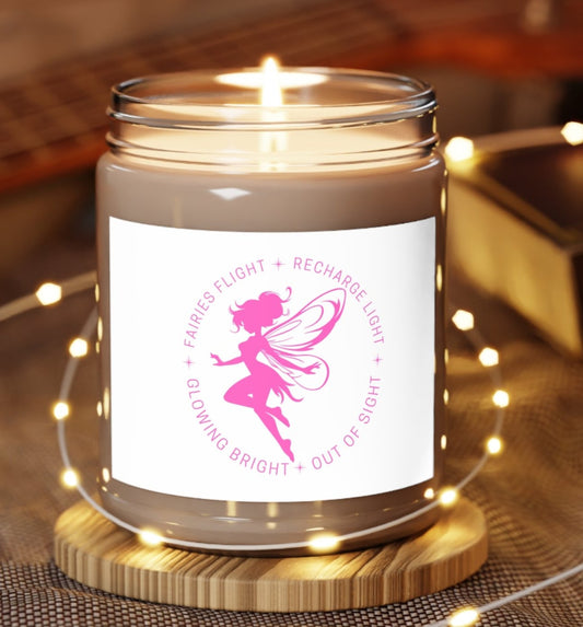 Candle, Jar, Fairy Light, Scented