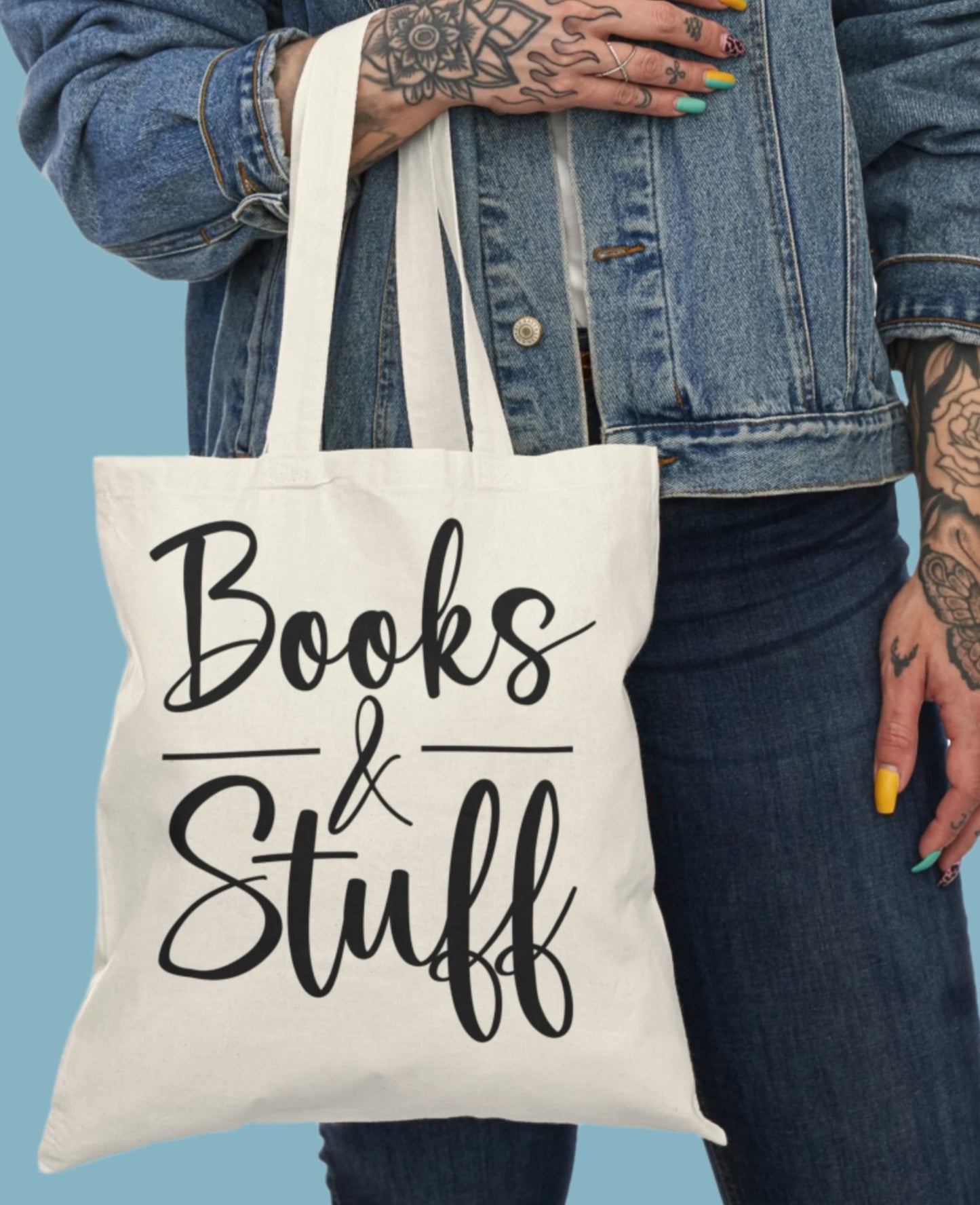 Shopping Bag, Canvas, Natural, Tote, Carry All