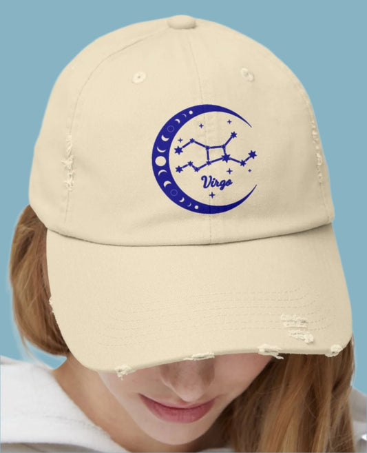 Hat, Zodiac, Virgo, Cap