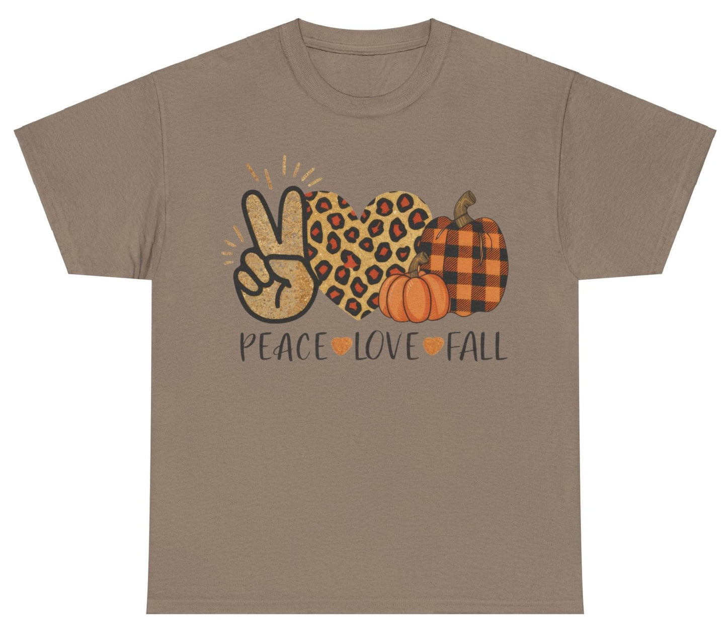 T-shirt, Autumn, Peace Love, Fall, Cotton Tee