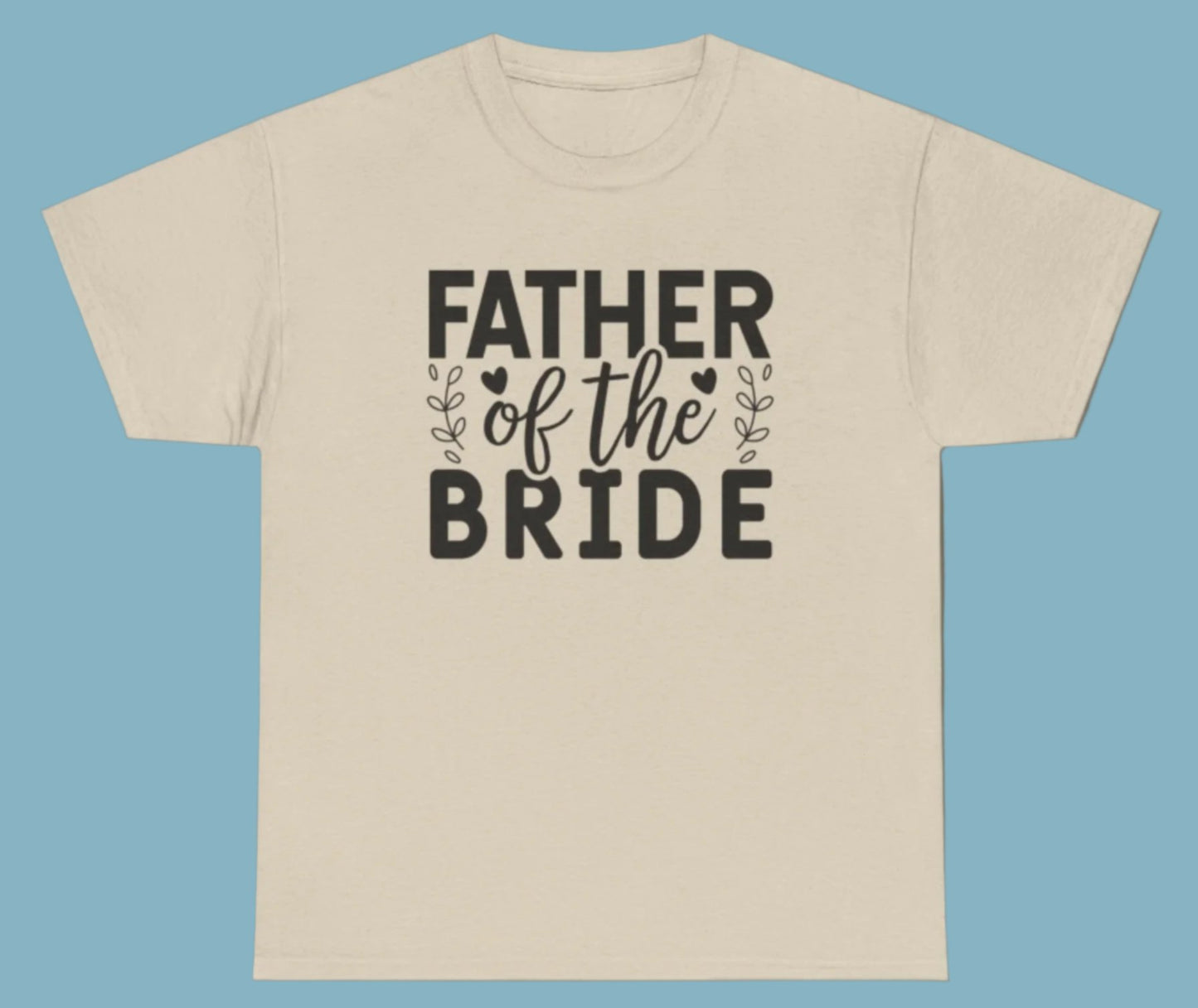 T-shirt, Bride Father, Cotton Tee