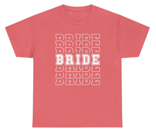 T-shirt, Bride, Cotton Tee