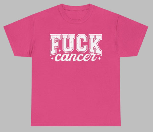 T-shirt, Awareness, Fuck Cancer, Cotton Tee