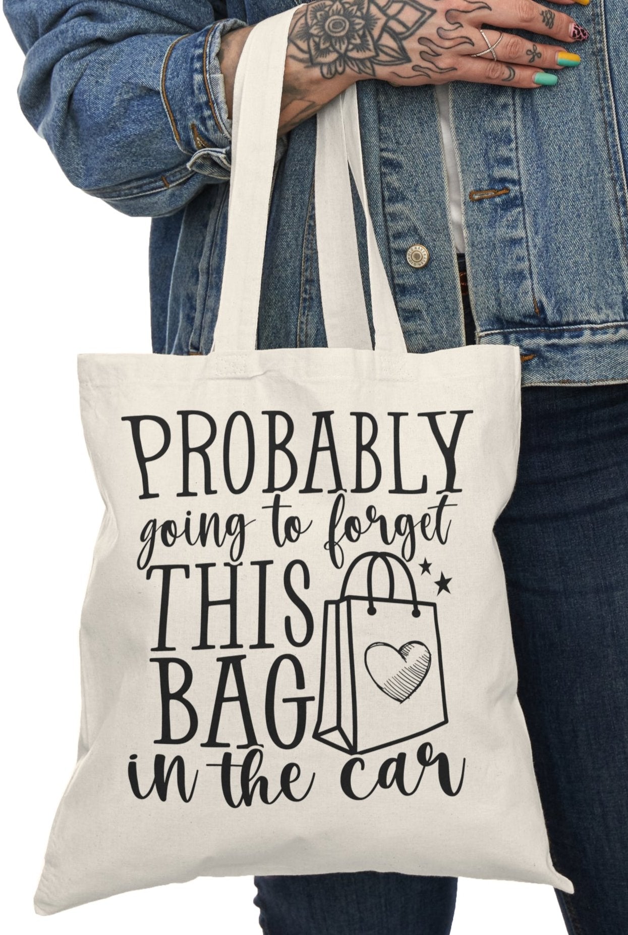 Shopping Bag, Canvas, Natural, Tote, Carry All