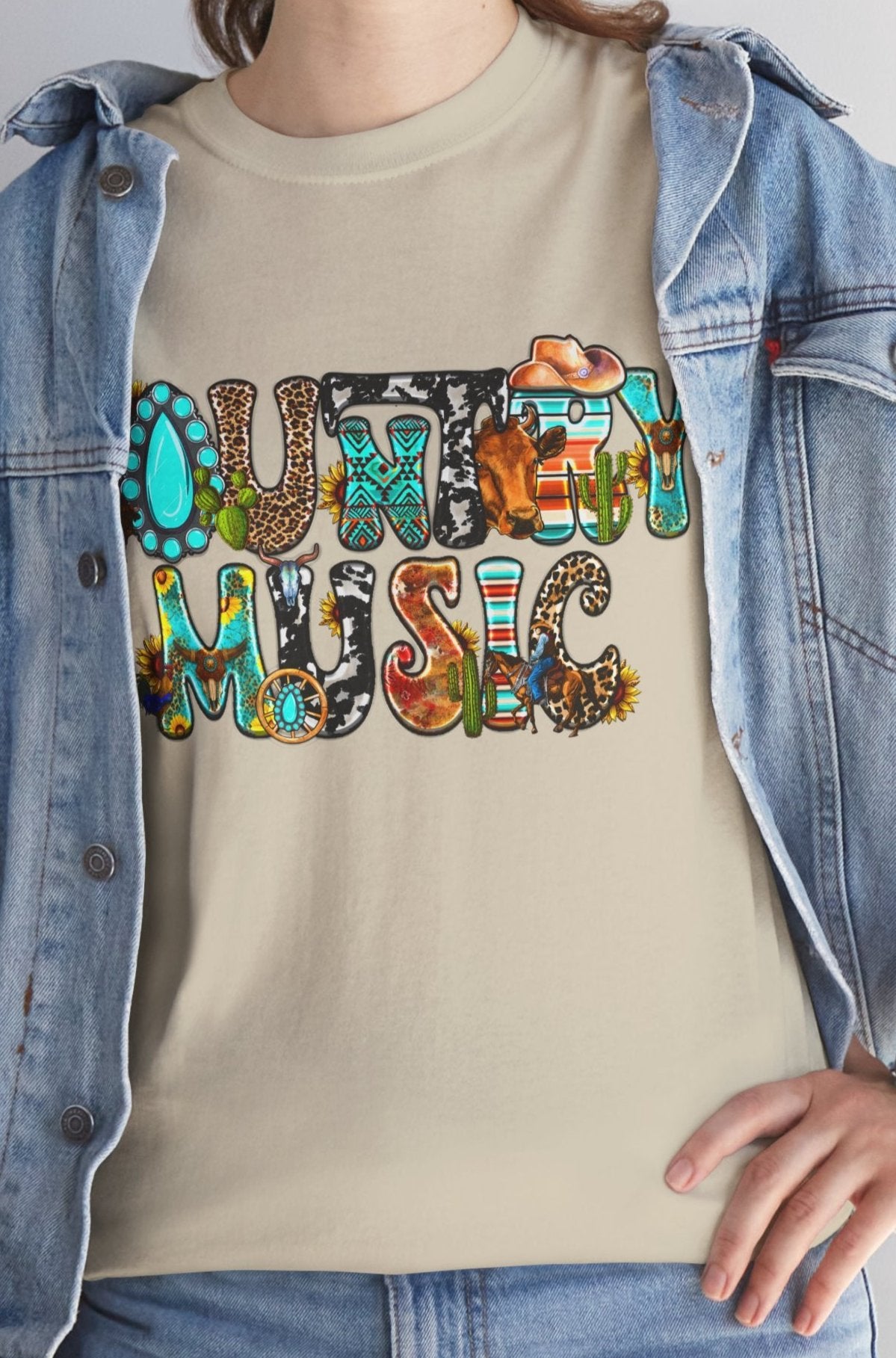 T-shirt, Music, Cotton Tee