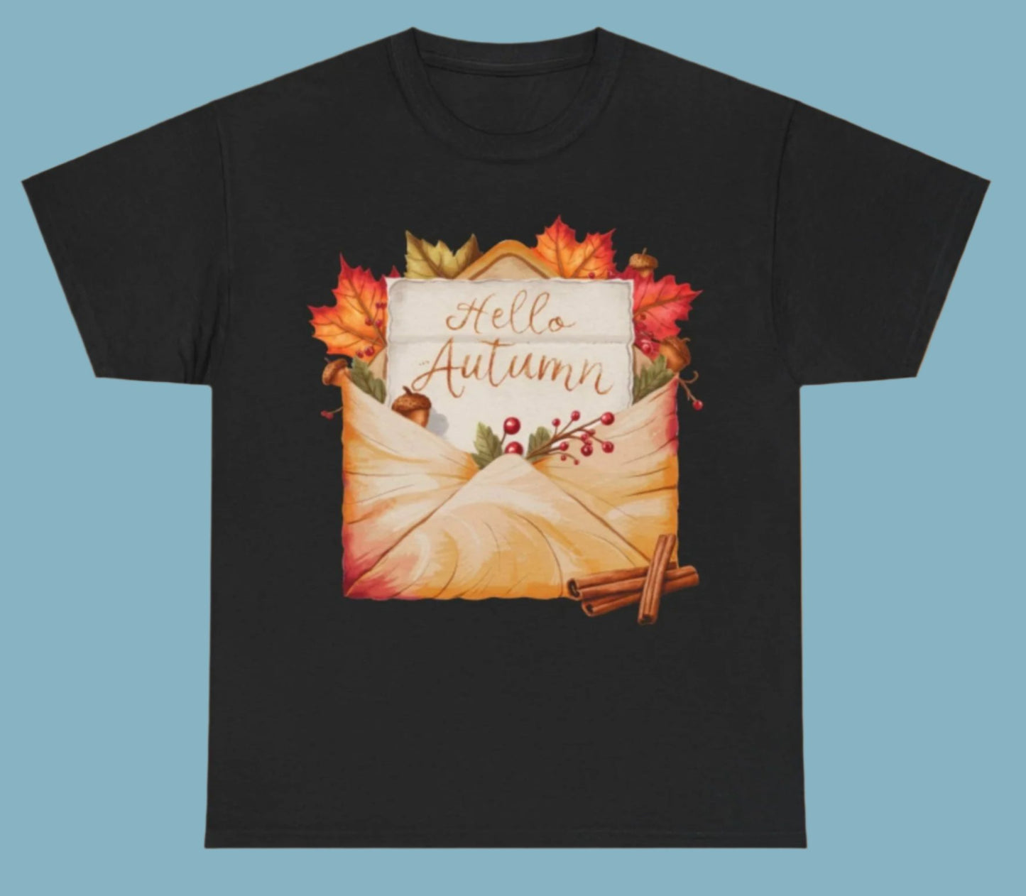 T-shirt, Autumn, Fall, Cotton Tee