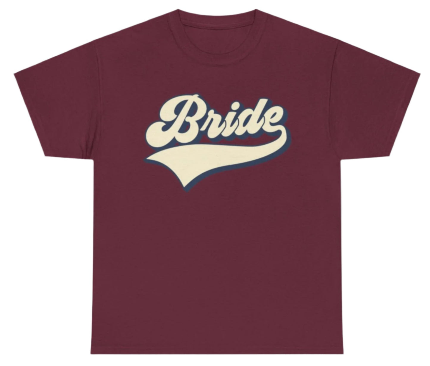 T-shirt, Bride, Cotton Tee