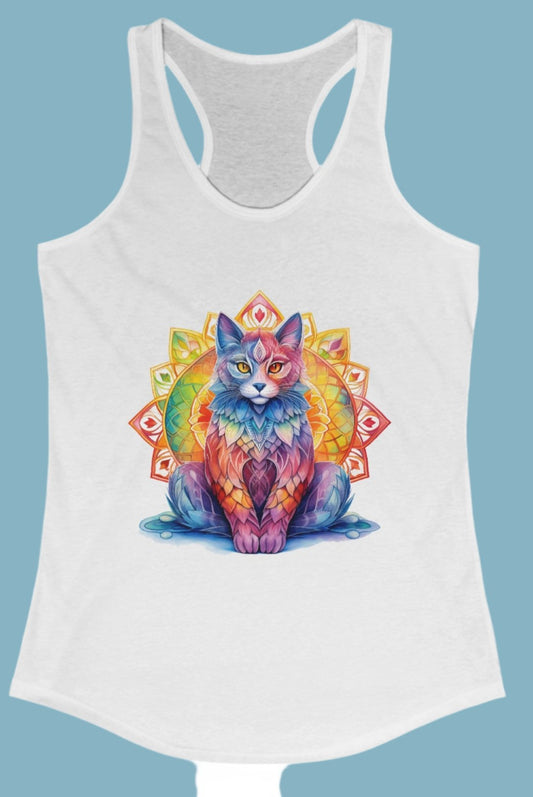 Tank Top, Cat, Racerback