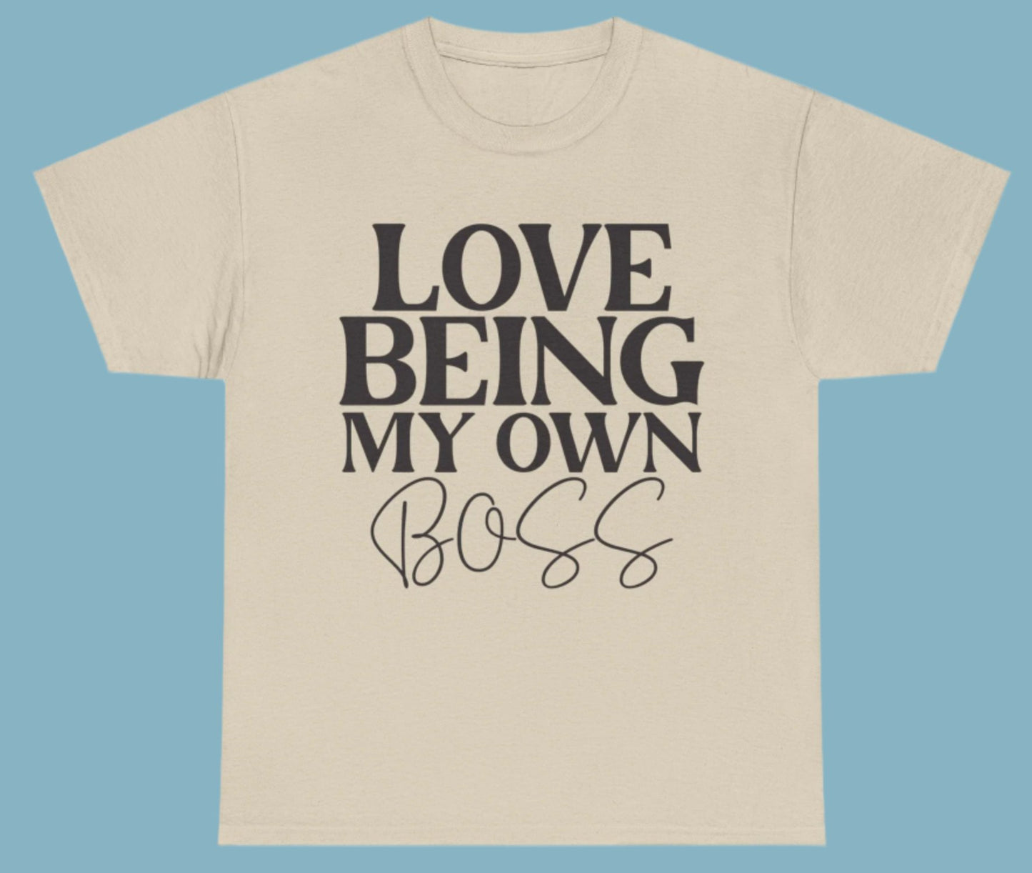 T-shirt, Boss Lady, Cotton Tee
