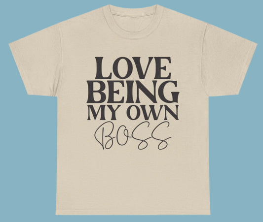 T-shirt, Boss Lady, Cotton Tee