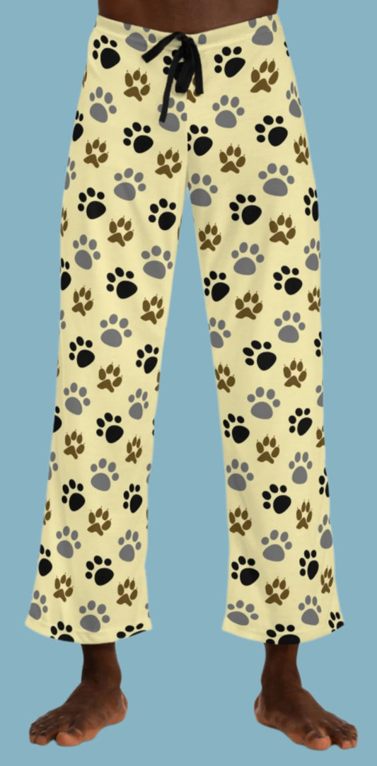 PJ Bottoms, Paw Prints, Pajama Pants