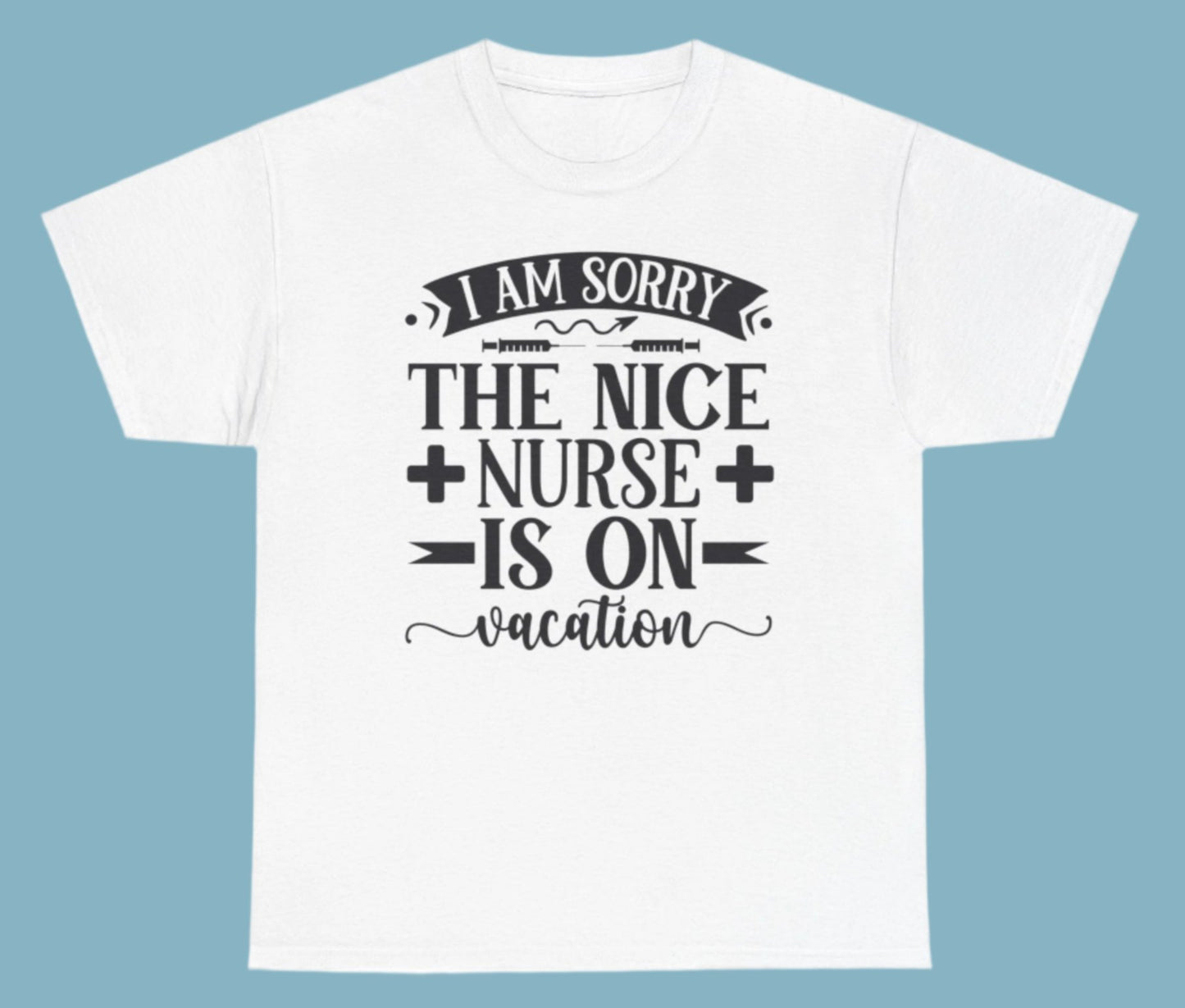 T-shirt, Nurse, Cotton Tee