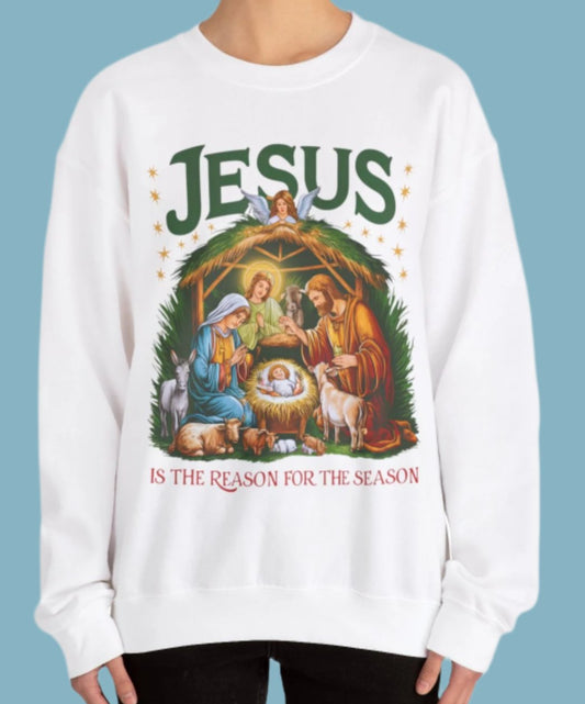 Sweater, Christmas, Sweatshirt