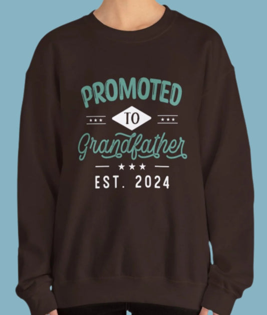 Sweater, Grandparents, Crewneck, Sweatshirt