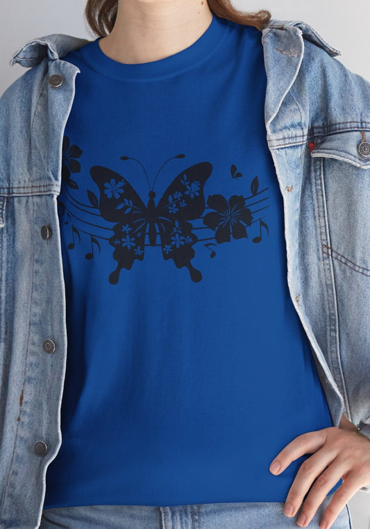 T-shirt, Butterfly, Cotton Tee