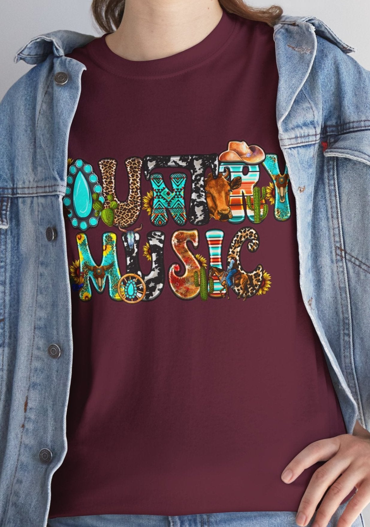T-shirt, Music, Cotton Tee